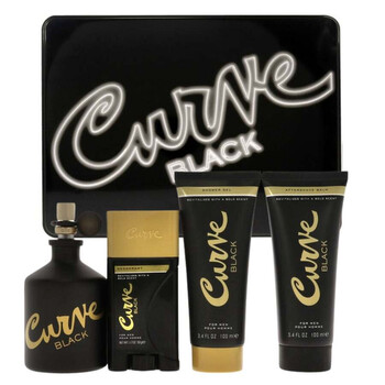 Men's Curve Black 4pcs EDC Gift Set Fragrances 719346295796 Men's Curve Black 4pcs EDC Gift Set Fragrances 719346295796