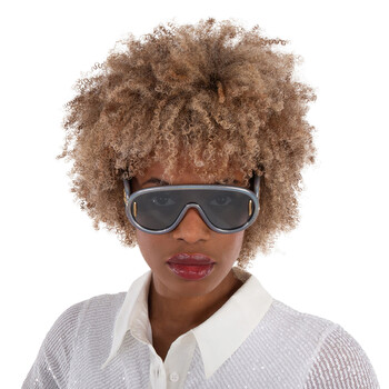 Blue Mirror Mask Unisex Sunglasses LW40108I 05X 140