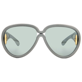 Loewe Smoke Mirror Pilot Unisex Sunglasses LW40132I 24C 65  display picture 3