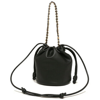 Flamenco Purse Bucket Bag - Black