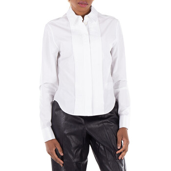 Front Button Pleated Cotton Shirt S540Y05X94.2090