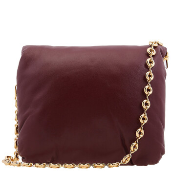 Goya Chained Leather Shoulder Bag