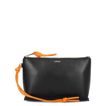 Knot Calfskin T Pouch