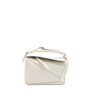 LOEWE ショルダーバッグ SMALL PUZZLE BAG レザー A510S21XAC Small Puzzle bag in smooth calfskin Red - LOEWE