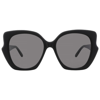 Kenzo Smoke Square Ladies Sunglasses KZ40161I 01A 53