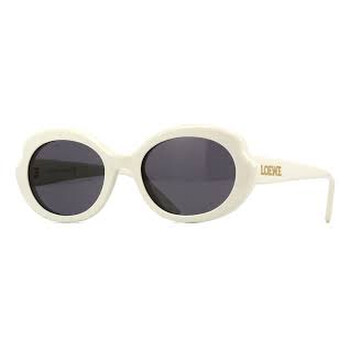 Loewe SLIM Smoke Round Ladies Sunglasses LW40135I 25A 52  display picture 2