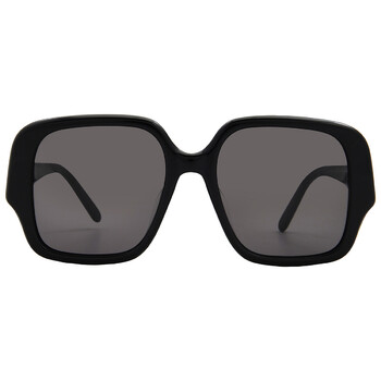 Balenciaga Grey Butterfly Ladies Sunglasses BB0445SK 001 56  display picture 1