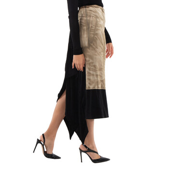 Trompe Loeil Midi Skirt