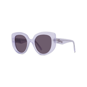 Loewe Violet Butterfly Ladies Sunglasses LW40100I 81Y 49  display picture 2