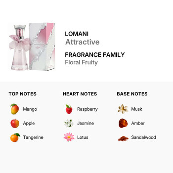Attractive / Lomani EDP Spray 3.3 oz (100 ml) (W)