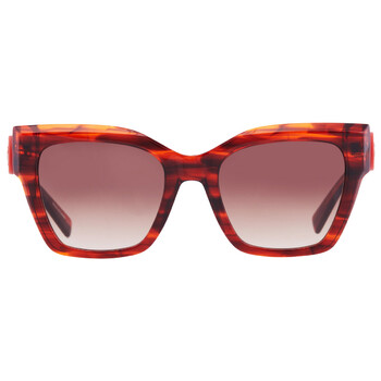 Longchamp Brown Gradient Round Ladies Sunglasses LO697S 701  display picture 1