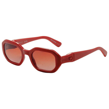 Brown Gradient Geometric Ladies Sunglasses LO794S 847 52