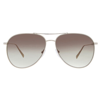 Longchamp Smoke Gradient Pilot Ladies Sunglasses LO174S 723  display picture 1