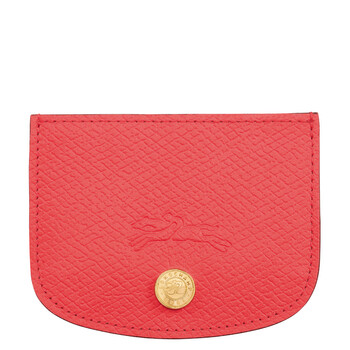 Logo-Embossed Leather Cardholder