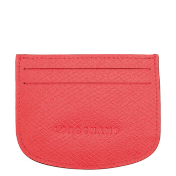 Logo-Embossed Leather Cardholder