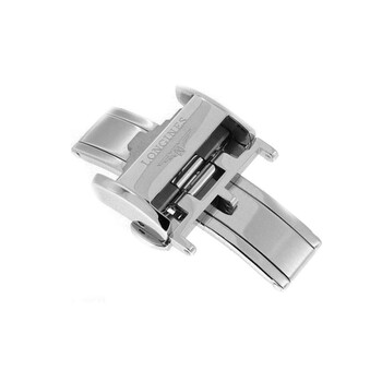 Longines 18mm Stainless Steel Deployment Buckle L639119706 - Men's