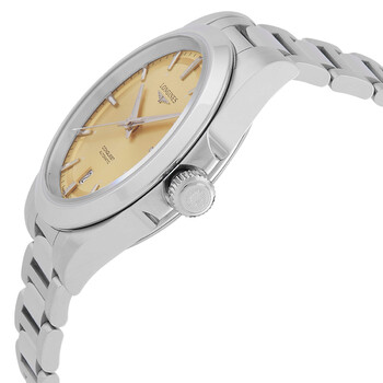 Conquest Automatic Champagne Dial Ladies Watch L3.720.4.62.6