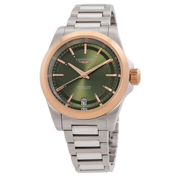 Conquest Automatic Green Dial Watch L34305026