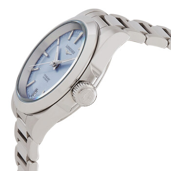 Conquest Automatic Sunray Blue Dial Ladies Watch L3.430.4.92.6
