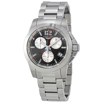 Conquest Chronograph Grey Dial Men's Watch L3.700.4.79.6