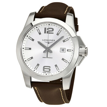 ⭐⭐ LONGINES クオーツ時計 Conquest　 レディース ロンジン コンクエスト L3.376.4.16.6 シルバー レディース 時計