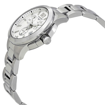 Conquest Chronograph Silver Dial Unisex Watch L33794766