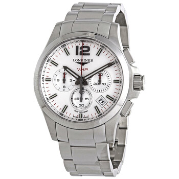 Conquest V.H.P. Perpetual Chronograph Quartz Silver Dial Men's Watch L37174766 Conquest V.H.P. Perpetual Chronograph Quartz Silver Dial Men's Watch L37174766