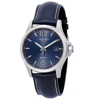 Conquest V.H.P. Quartz Blue Dial Men's Watch L3.726.4.96.7