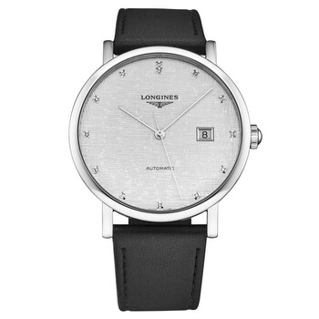 Elegant Automatic Diamond Silver Dial Men's Watch L4.911.4.77.2