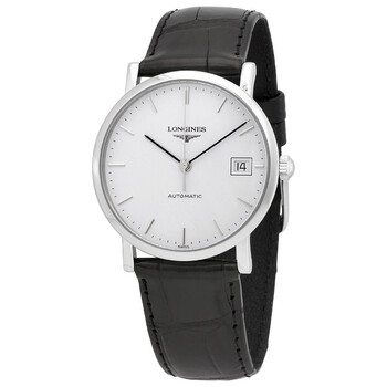 Elegant Automatic Matt White Dial Ladies Watch L4.809.4.12.2