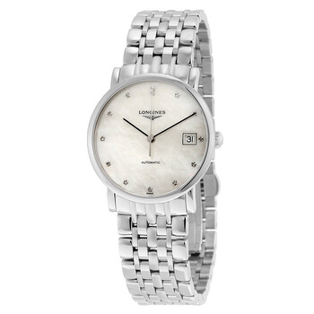 Elegant Automatic Mother of Pearl Ladies Watch L4.809.4.87.6