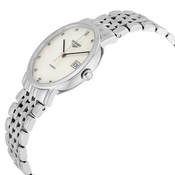 Elegant Automatic Mother of Pearl Ladies Watch L4.809.4.87.6