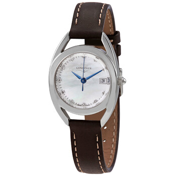 Equestrian Quartz Diamond Mother of Pearl Dial Ladies Watch L6.136.4.87.2