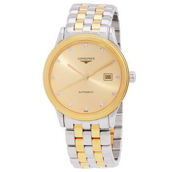 Flagship Automatic Diamond Champagne Dial Watch L49843377