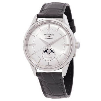 Flagship Heritage Automatic Moon Phase Silver Men's Watch L4.815.4.72.2