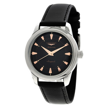 Heritage Automatic Black Dial Unisex Watch L1.649.4.52.2