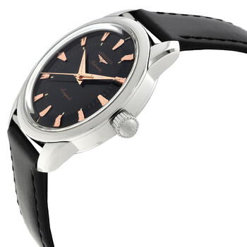 Heritage Automatic Black Dial Unisex Watch L1.649.4.52.2