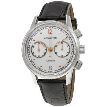 Heritage Chronograph Automatic Silver Dial Men's Watch L2.814.4.76.0