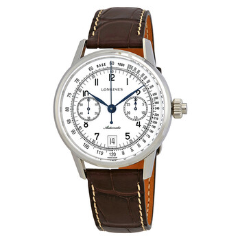 Heritage Chronograph White Dial Men's Watch L28004234