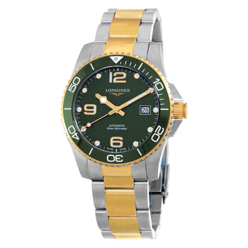 Hydroconquest Automatic Green Dial Men's Watch L3.782.3.06.7
