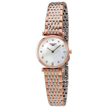 稀少 LONGINES(ロンジン) La Grande Diamonds Ladies Watch Longines La Grande Classique 24mm Diamond Dot Quartz Ladies