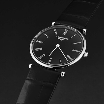 La Grande Classique Quartz Black Dial Ladies Watch L4.512.4.51.2