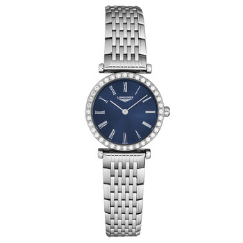 La Grande Classique Quartz Diamond Blue Dial Ladies Watch L4.341.0.94.6 La Grande Classique Quartz Diamond Blue Dial Ladies Watch L4.341.0.94.6