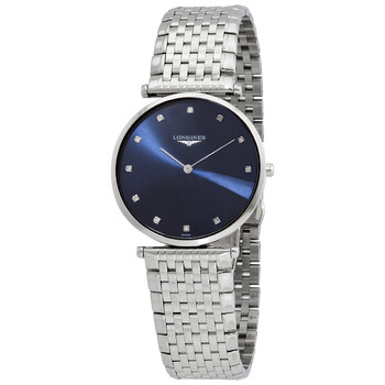 La Grande Classique Quartz Diamond Blue Dial Men's Watch L4.755.4.97.6