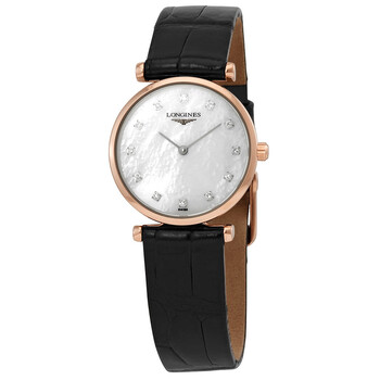 La Grande Classique Quartz Diamond White Mother of Pearl Dial Ladies Watch L4.209.1.97.2