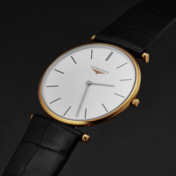 La Grande Quartz White Dial Ladies Watch L47551922