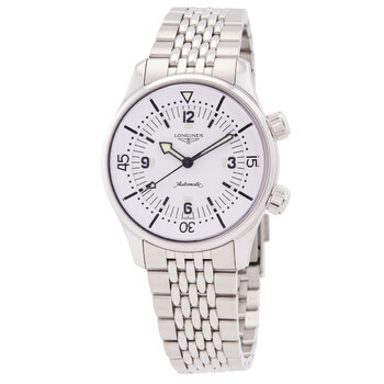 Legend Diver Automatic White Dial Men's Watch L37644166