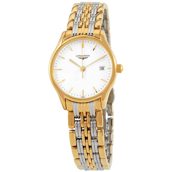 Lyre Quartz White Dial Ladies Watch L 4.259.2.12.7