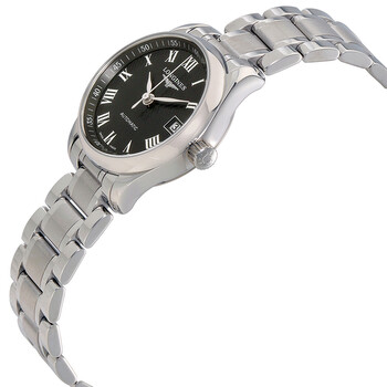 Master Automatic Black Dial Ladies Watch L2.128.4.51.6
