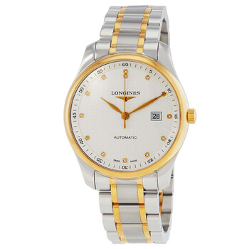 Master Automatic Diamond Silver Dial Men's Watch L2.893.5.97.7